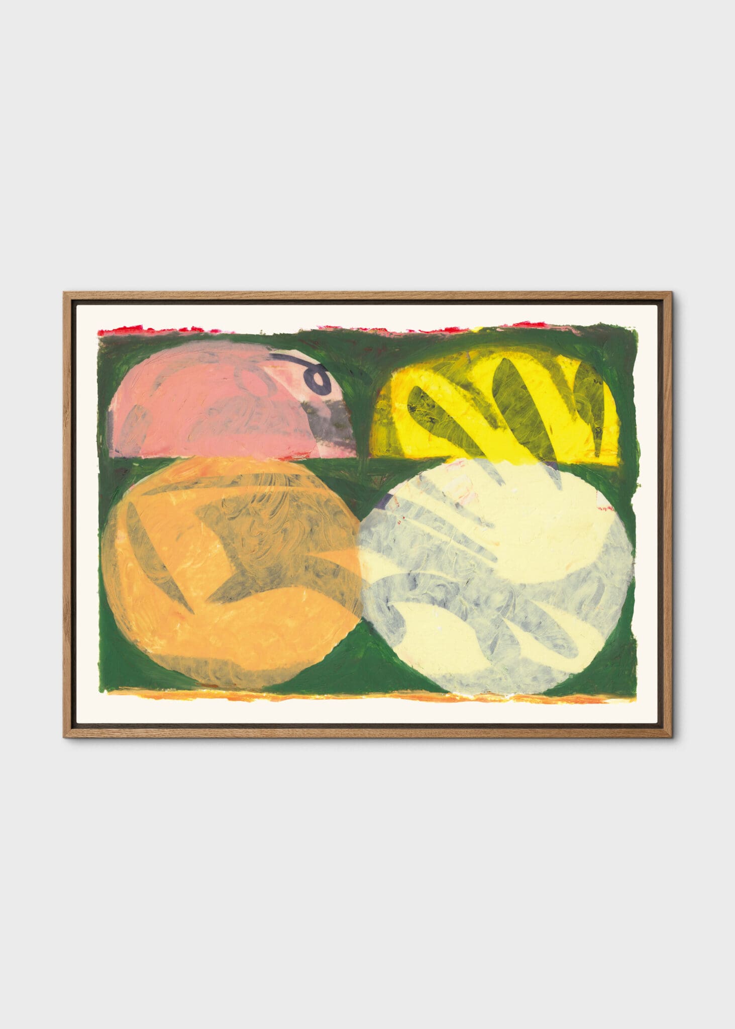 The Poster Club Perfect Together Canvas 30x40 cm Eiche