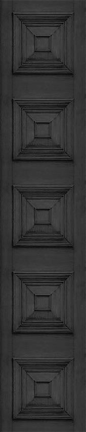 Mineheart Victorian Panelling Tapete Charcoal Paneeloptik Rolle