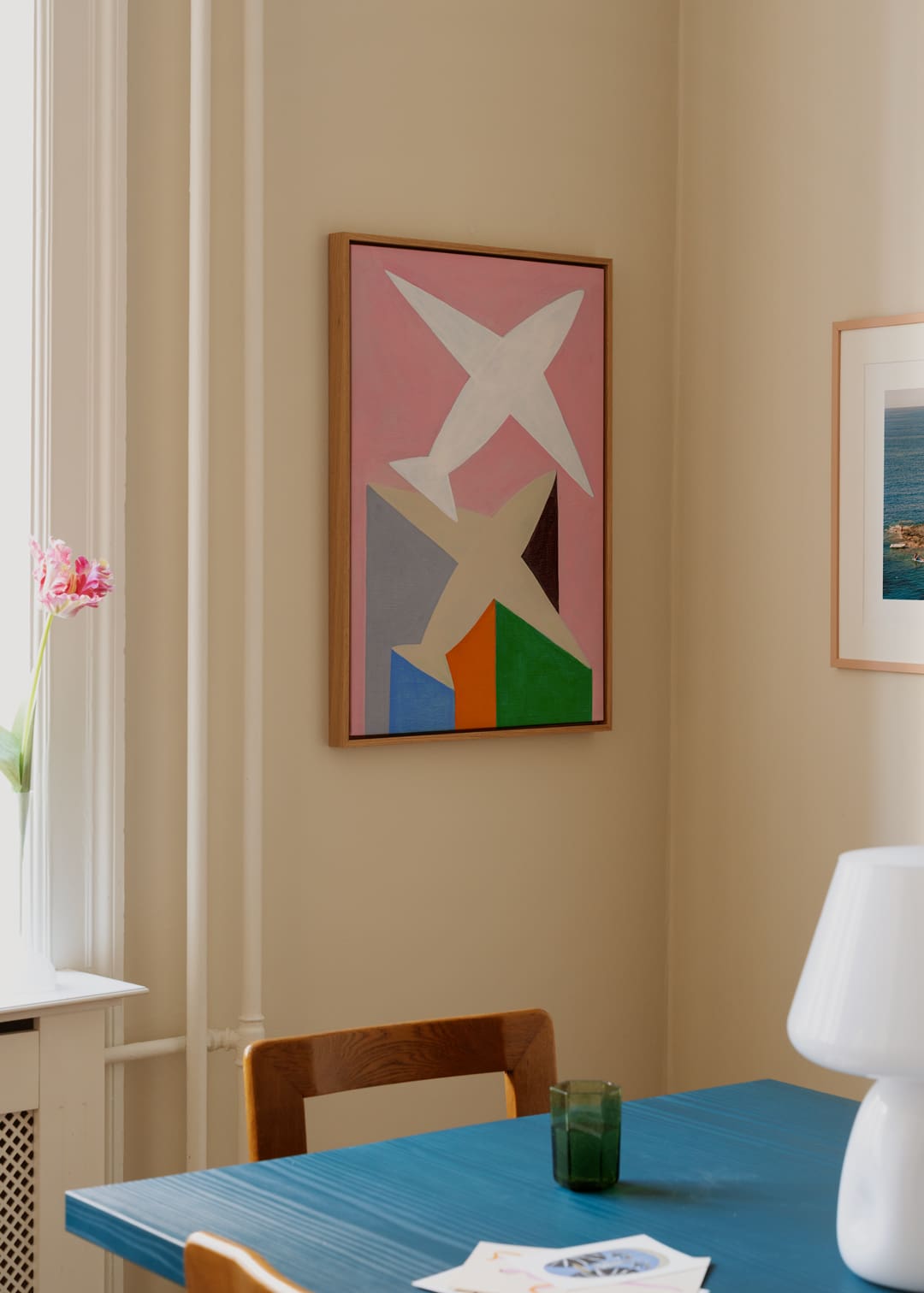 The Poster Club Art Prints Airplane Stump Canvas 30x40 abstrakt