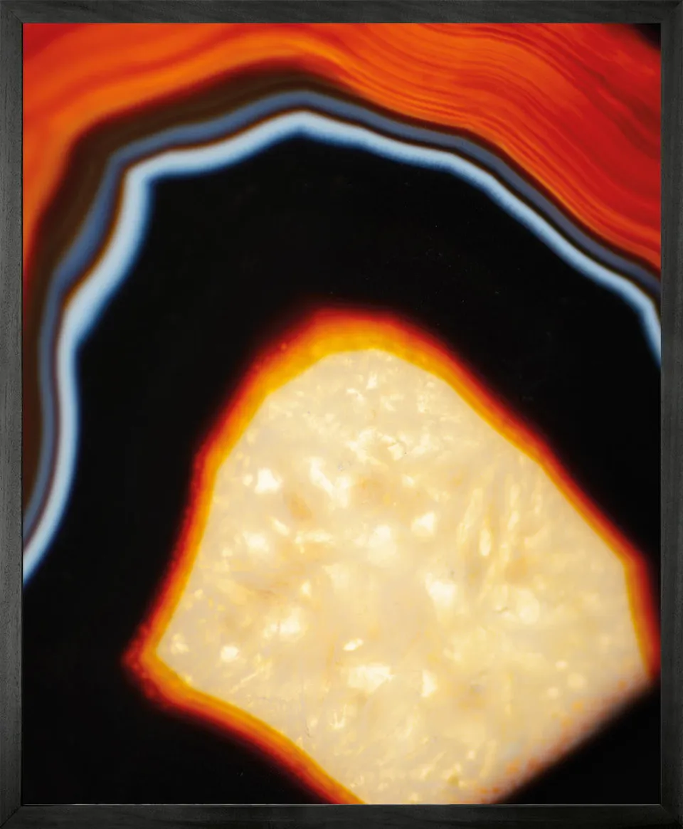 Mineheart Geode 7 Leinwandbild Abstrakt 60x81cm Rahmen