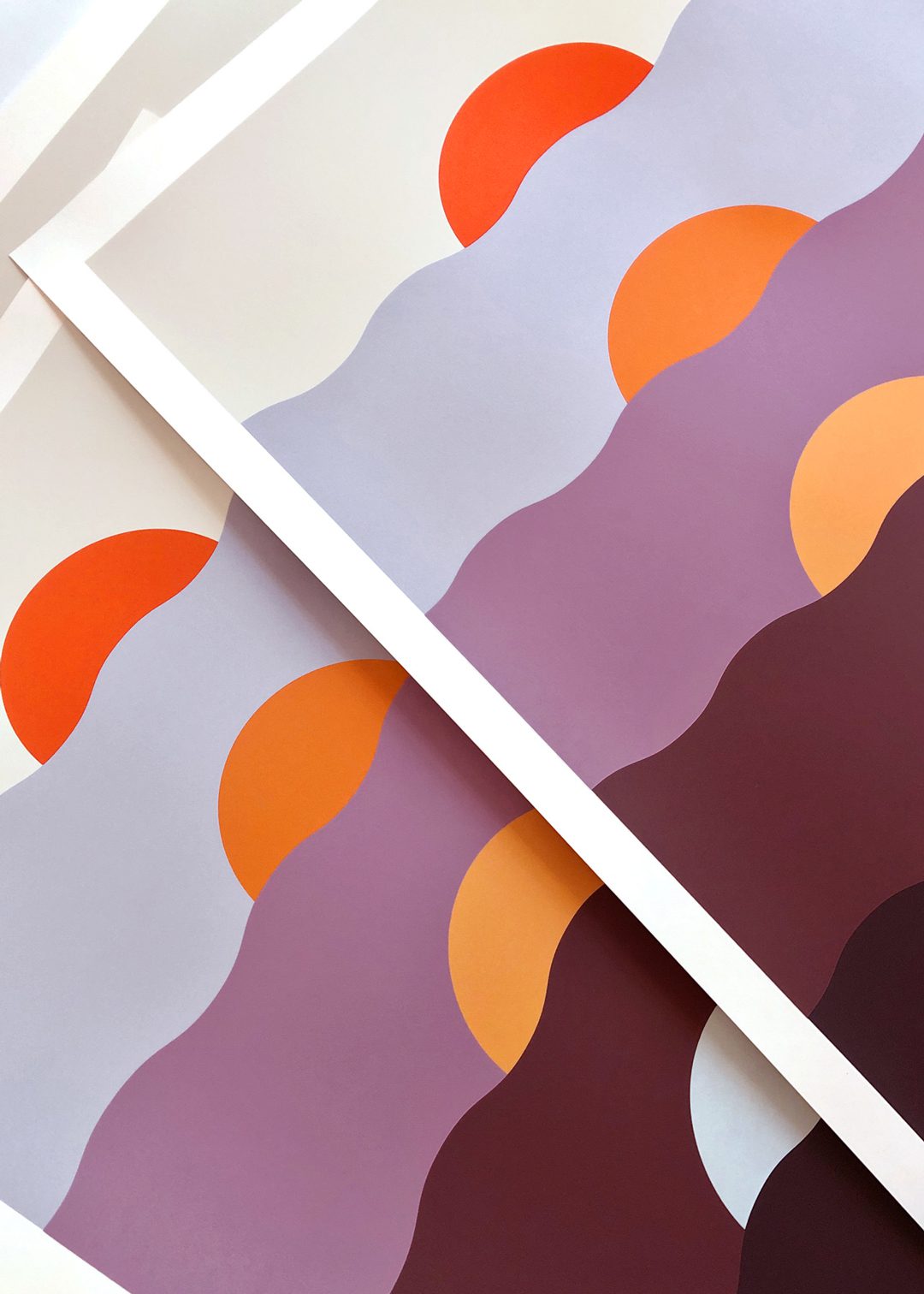 The Poster Club Art Prints Multiple Sunset Siebdruck 70x100 limitiert