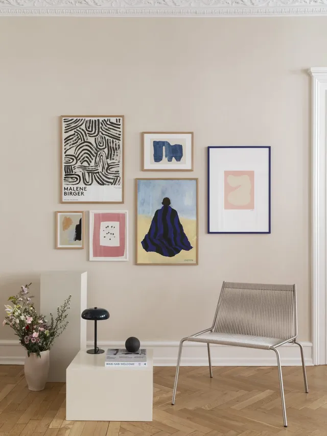 The Poster Club Curated Art Walls Edit 055 Poster-Set beige