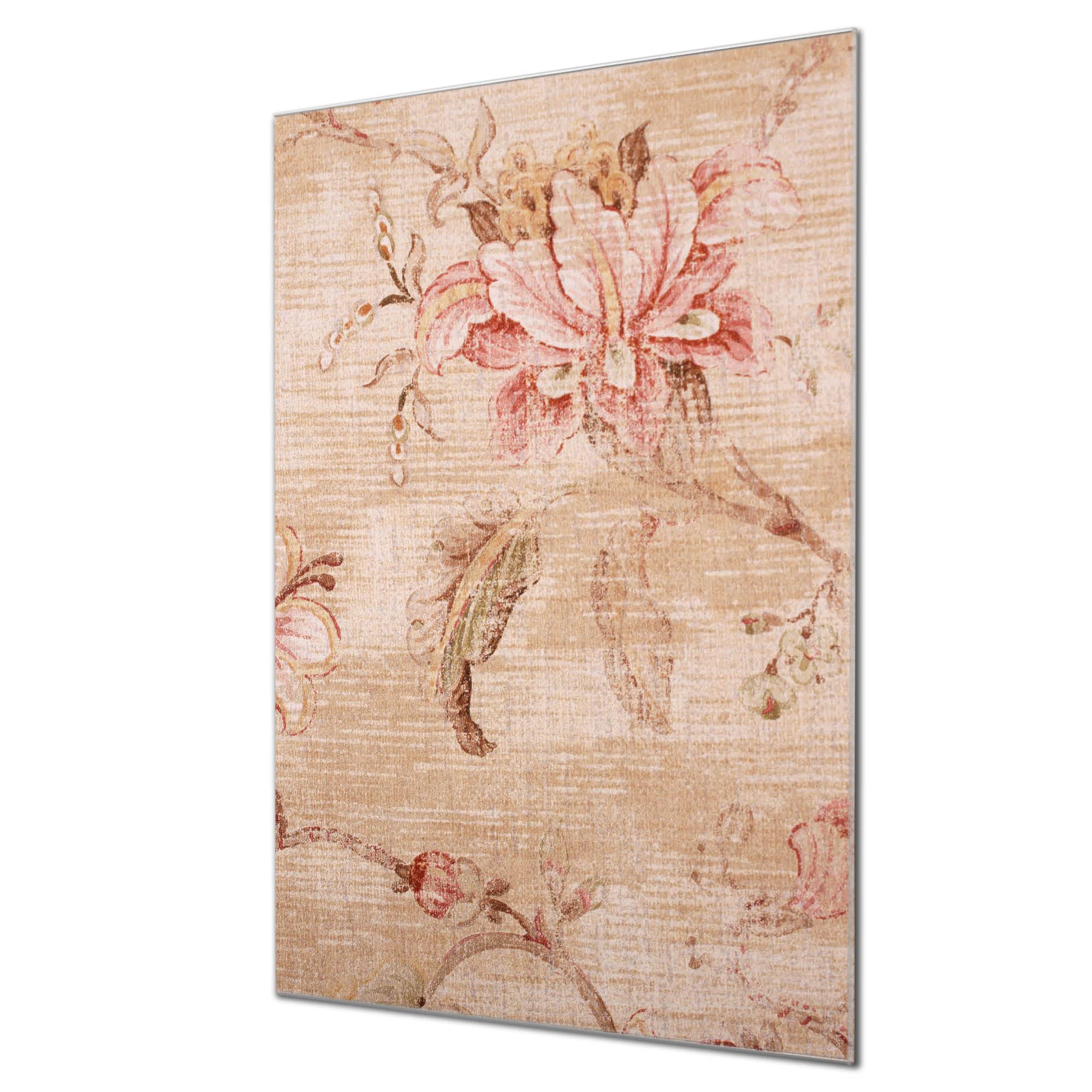 Banjado Magnettafel Vintage Flower 3 Glasboard 40x60 Blumen