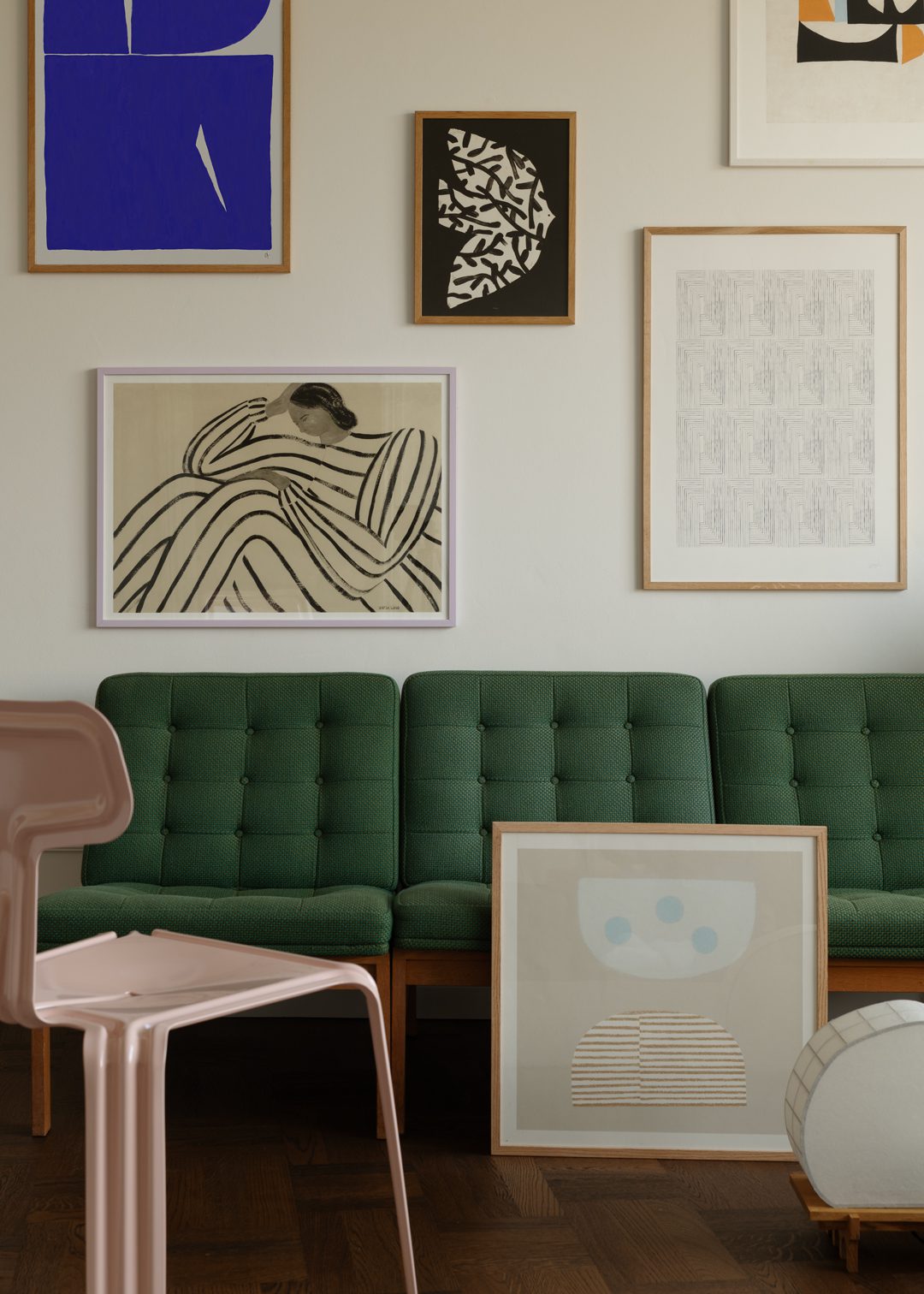 The Poster Club Curated Art Walls Edit No. 066 Poster Set pastell