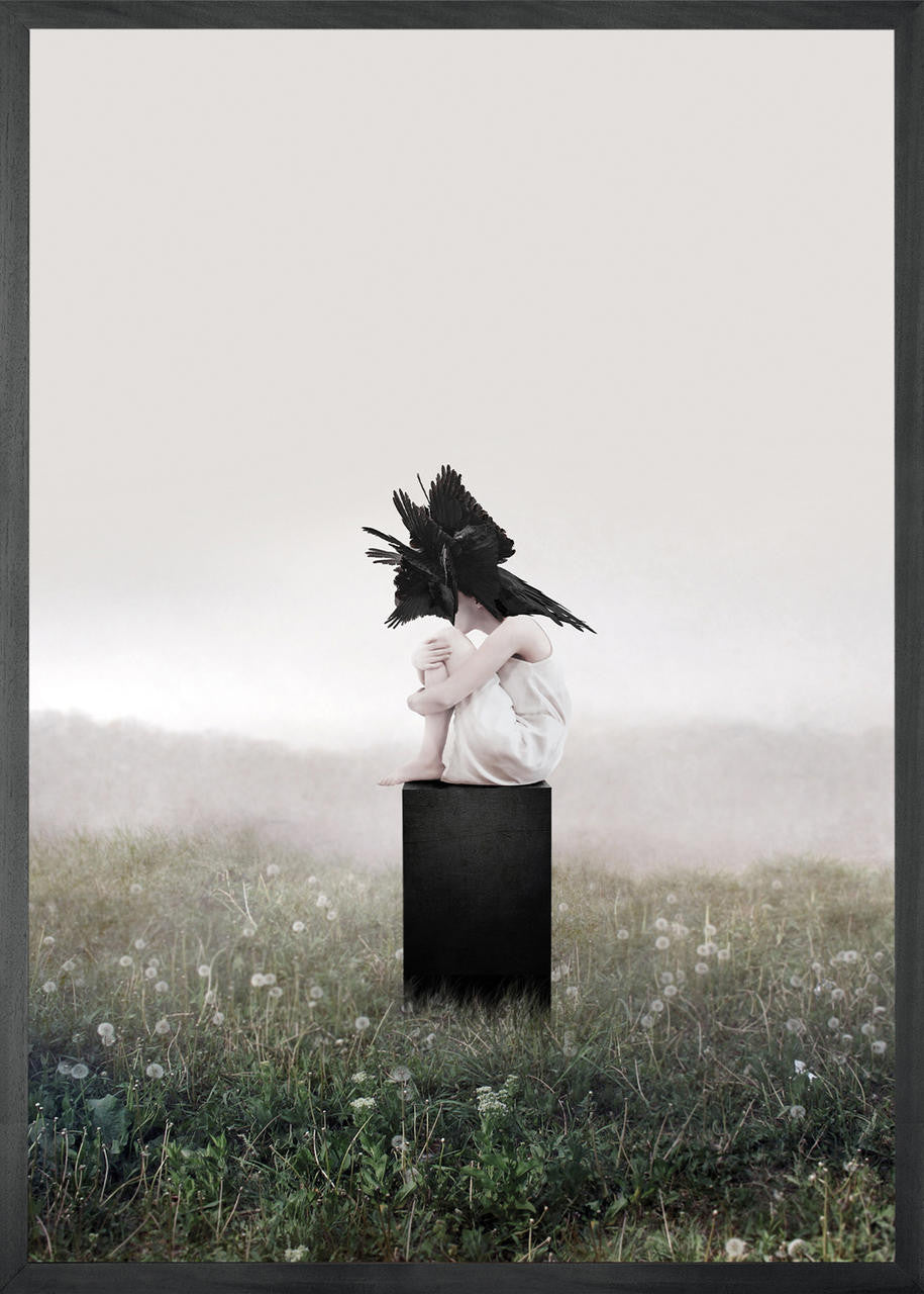 Mineheart Wall Art The White Sky XXXII Leinwandbild 40x50cm surreal