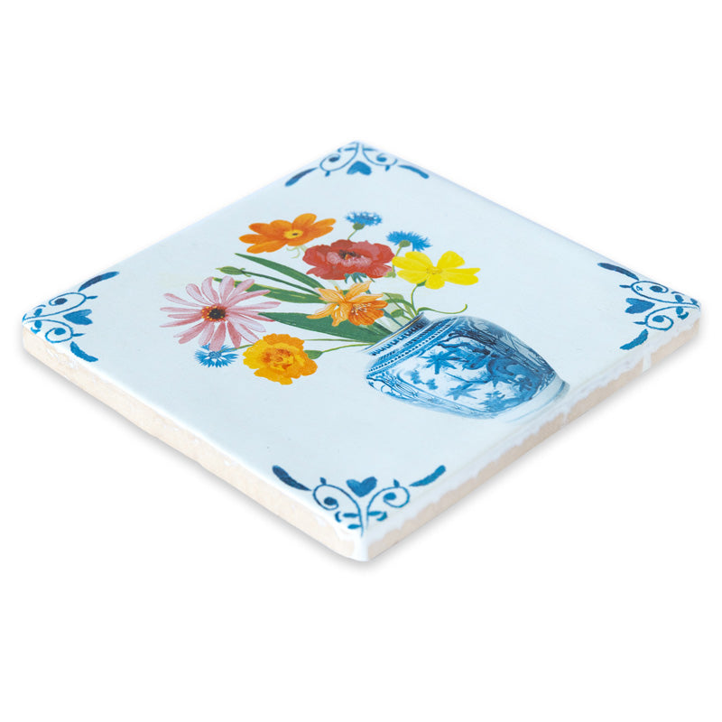 Storytiles Delft Blue Vase Wandfliese S 10x10 cm Liebe