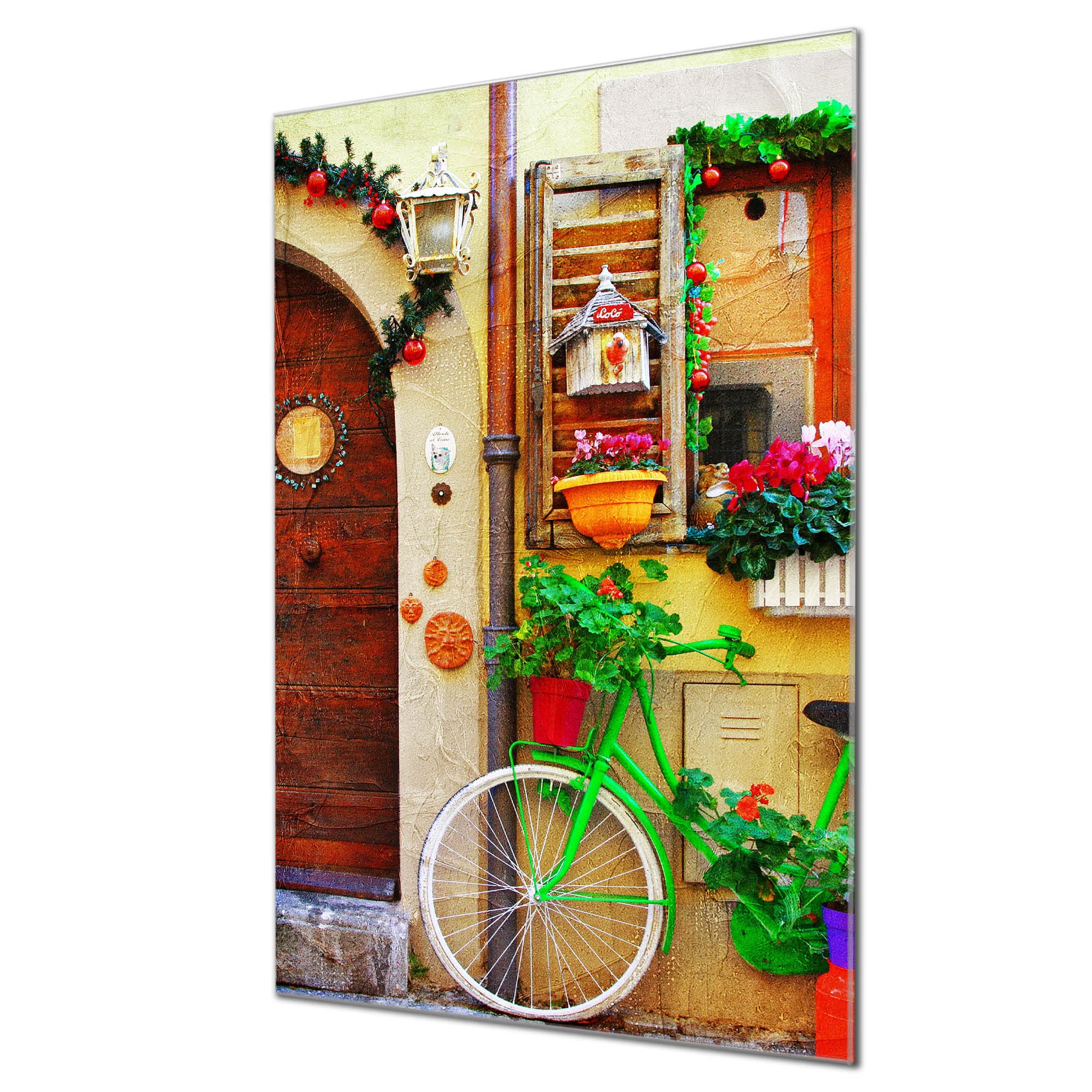 Banjado Magnettafel Glas 60x40cm Easy Rider Technik