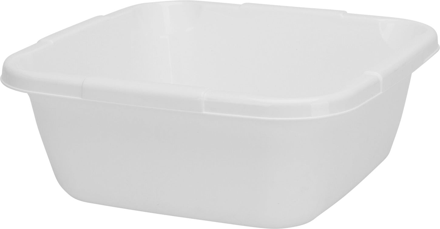 LS-LebenStil Waschschüssel Kunststoff weiß eckig 6 L 29 cm