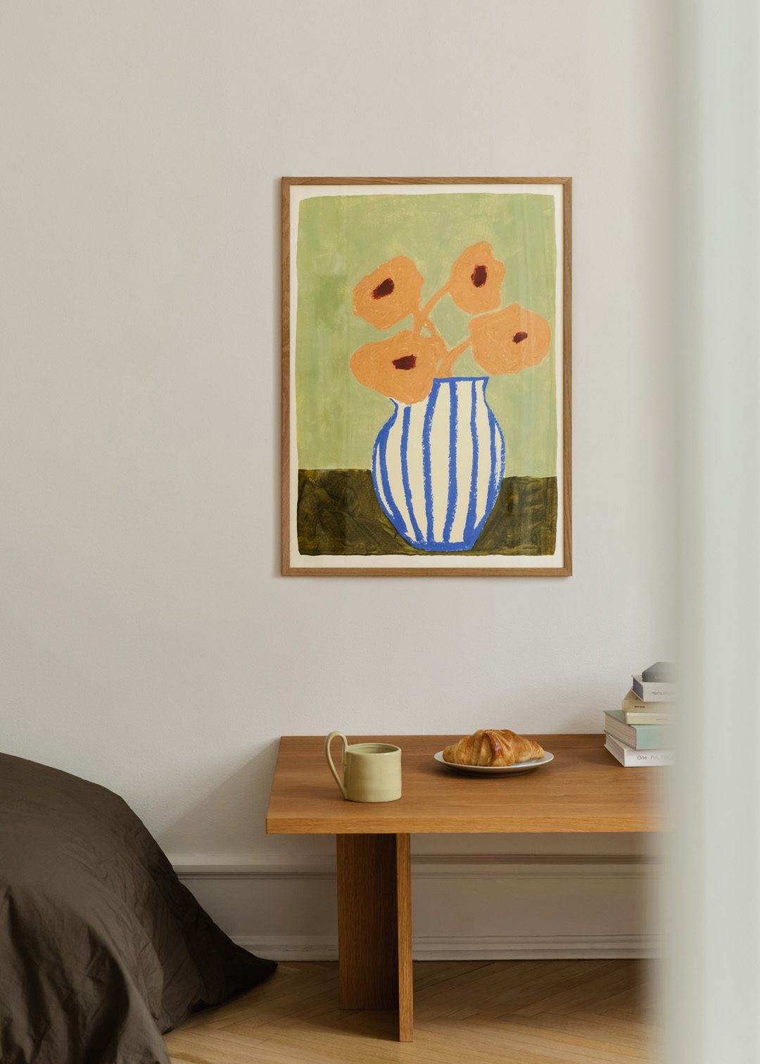 The Poster Club Art Prints Pink Flowers Poster 30x40 cm rosa