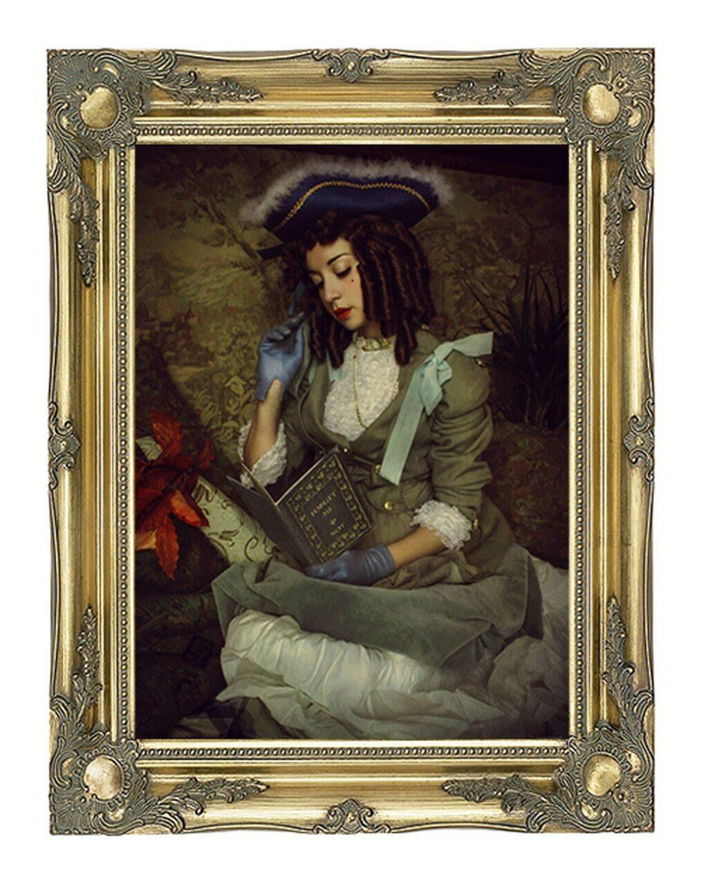 Mineheart Forget Me Not Leinwandbild 66x81 cm Rahmenoptik