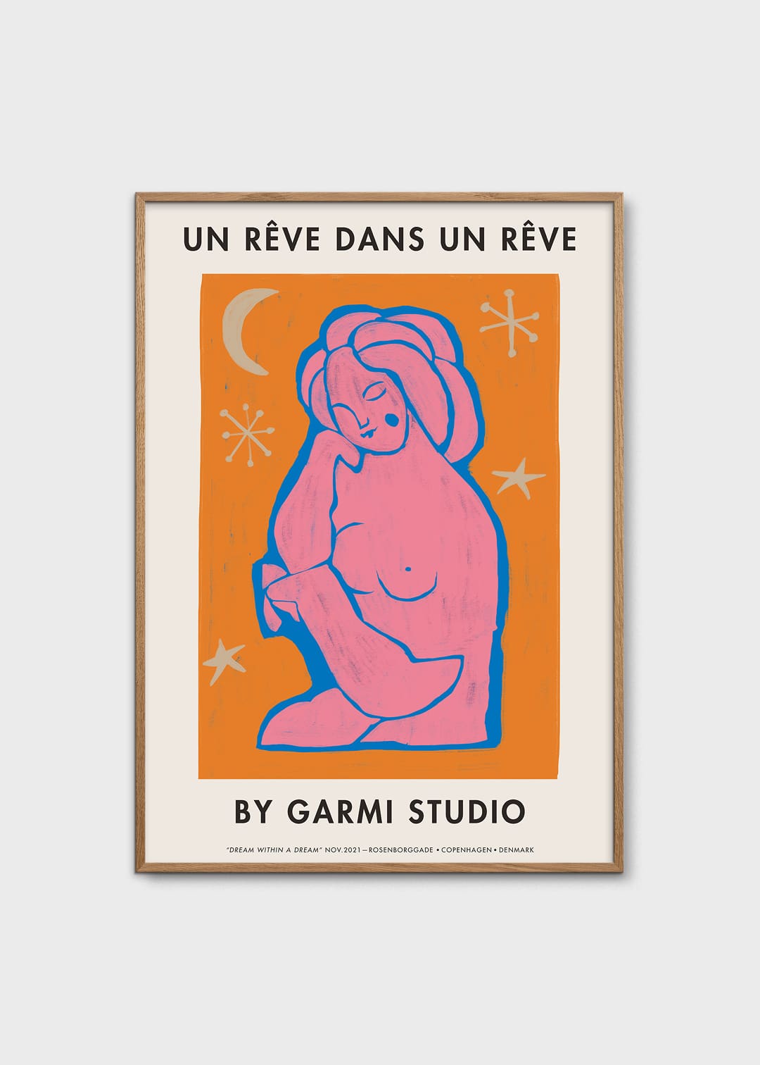 The Poster Club Dream Within A Dream Poster 30x40 orange
