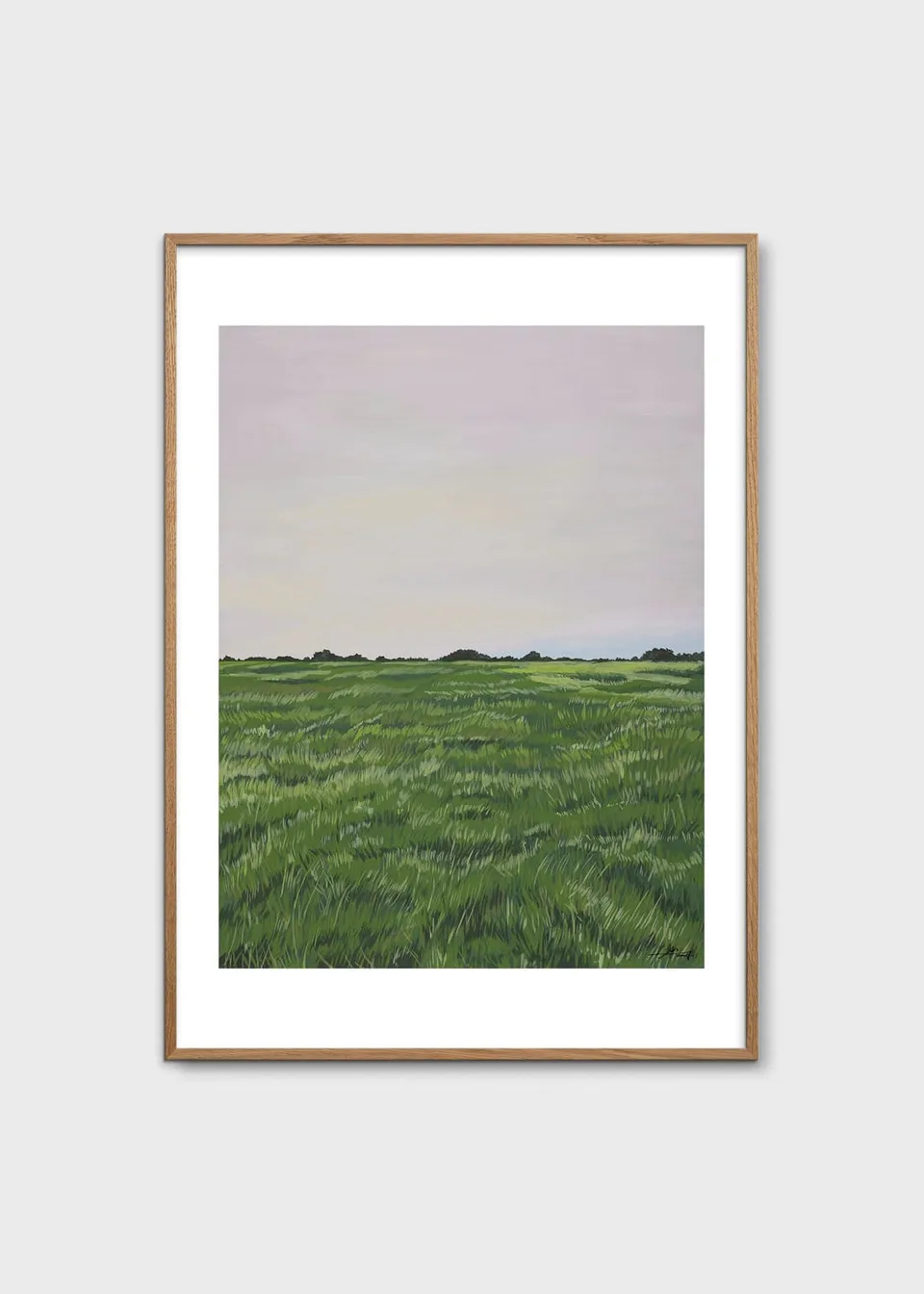 The Poster Club Art Prints Lilac Vetiver Poster 30x40 grün