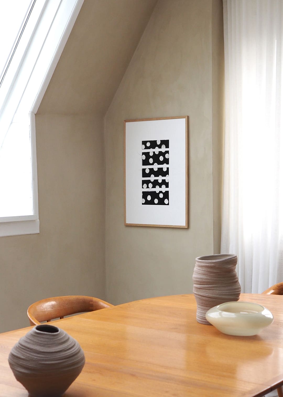 The Poster Club Art Prints Circles No. 18 Poster 30x40 schwarz-weiß