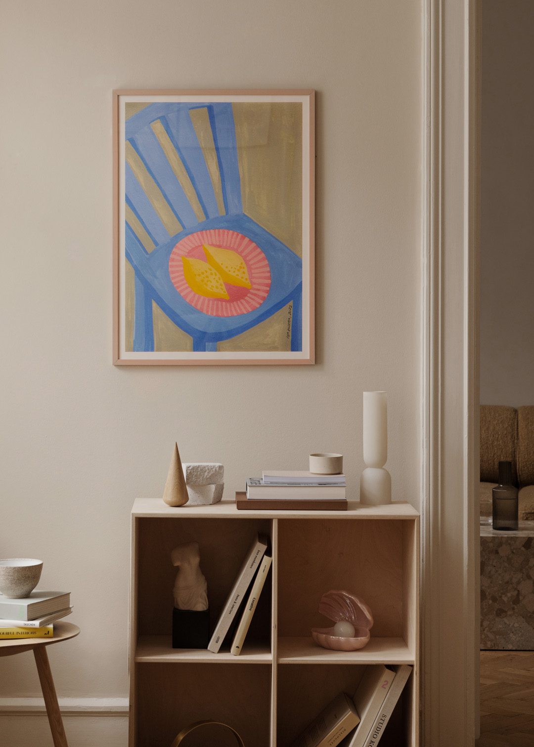 The Poster Club New Lemons Poster A4 bunt pastell
