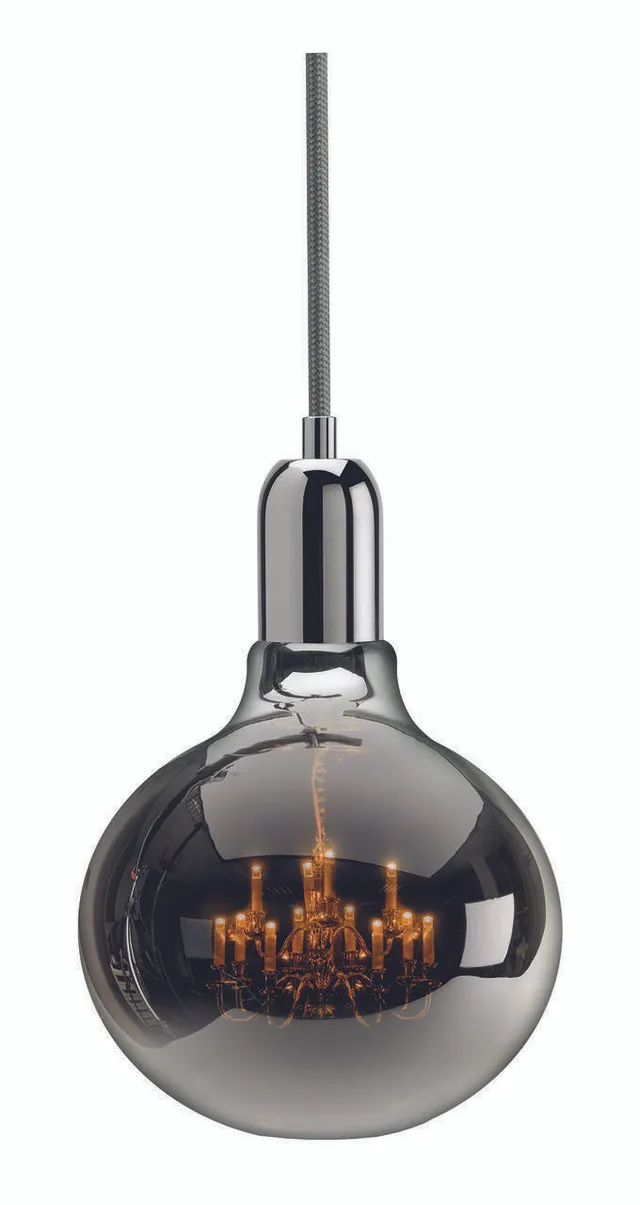 Mineheart Lighting King Edison Chrome Pendelleuchte Chrom 15 cm