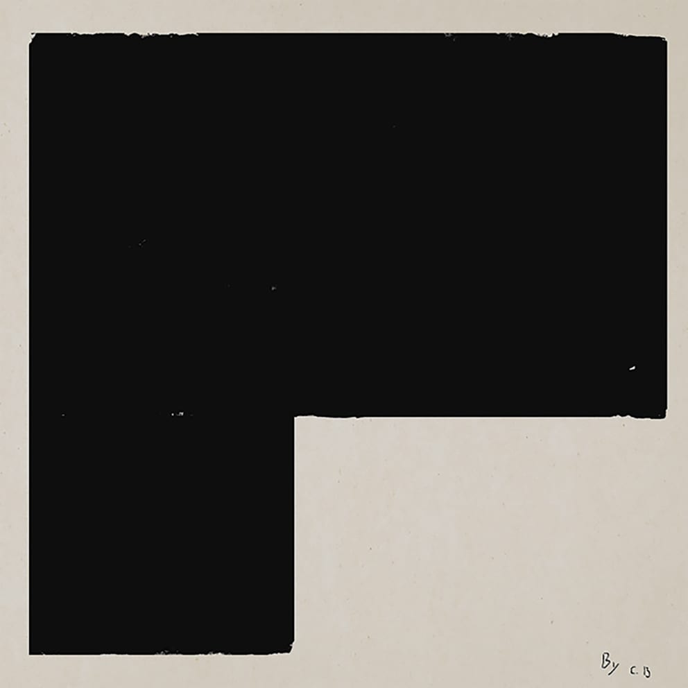 The Poster Club Wall Objects Black Object 01 Bild 50x50 schwarz