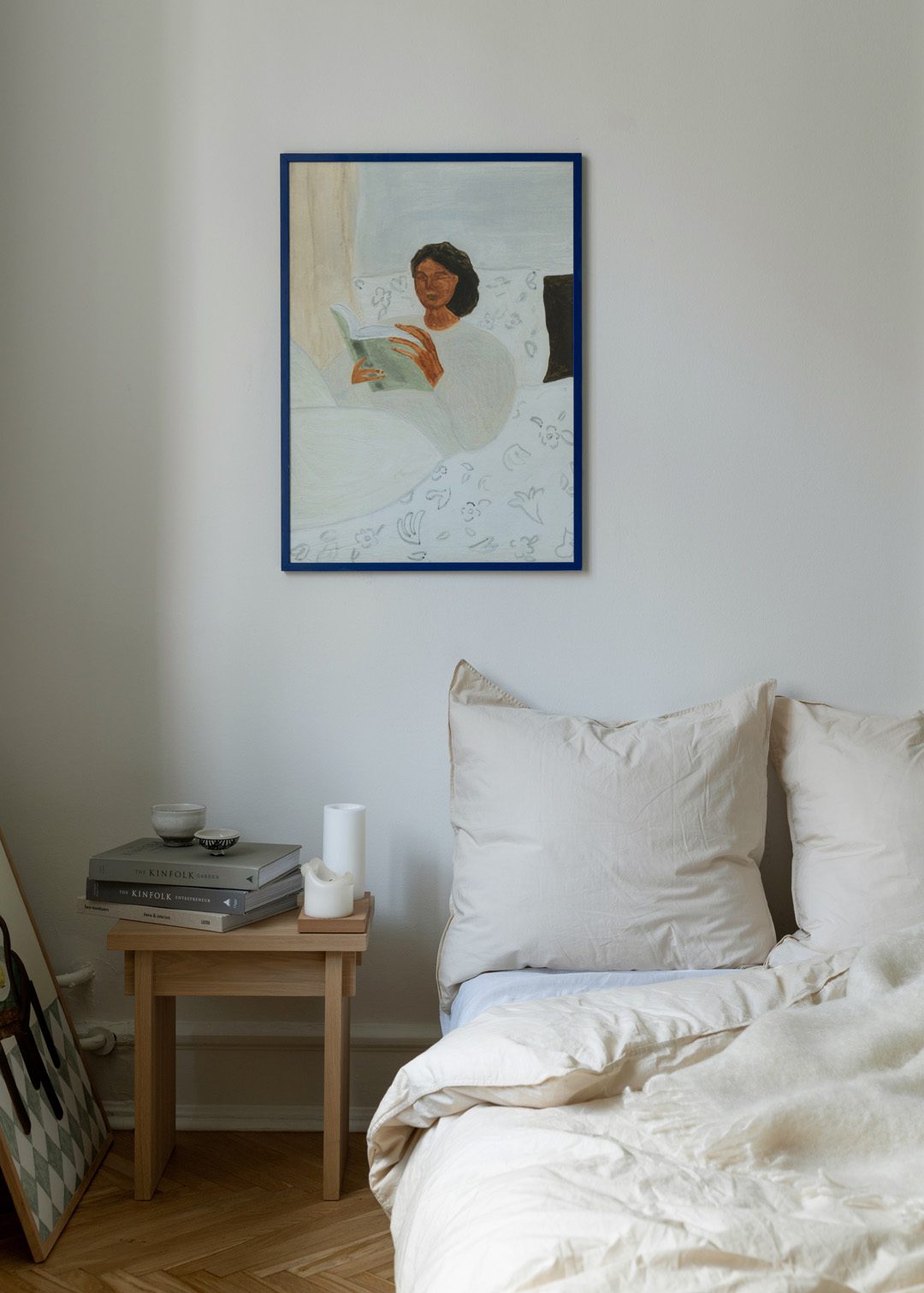 The Poster Club Morning Read Poster 30x40 cm grau minimal