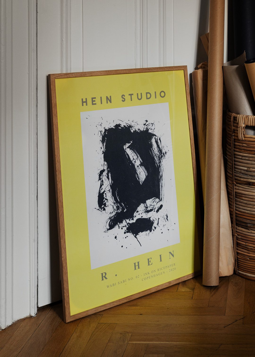 The Poster Club Wabi Sabi No. 07 Poster 50x70 cm ocker