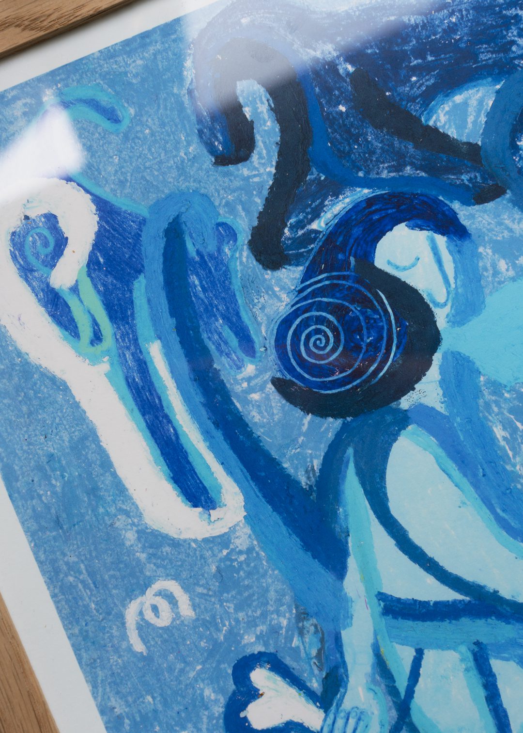 The Poster Club Art Prints Dream Job Poster 30x40 cm blau