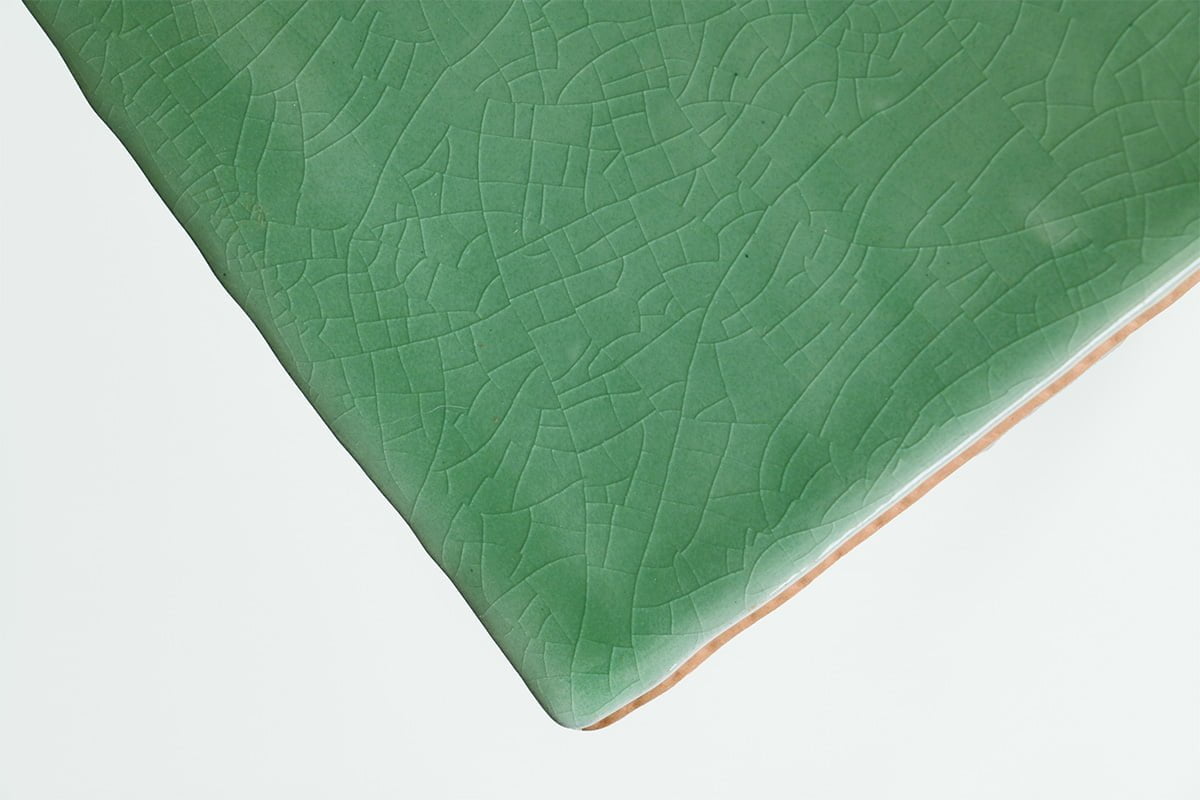 Storytiles Plain Tiles Kiwi Green Fliese 13x13 cm grün