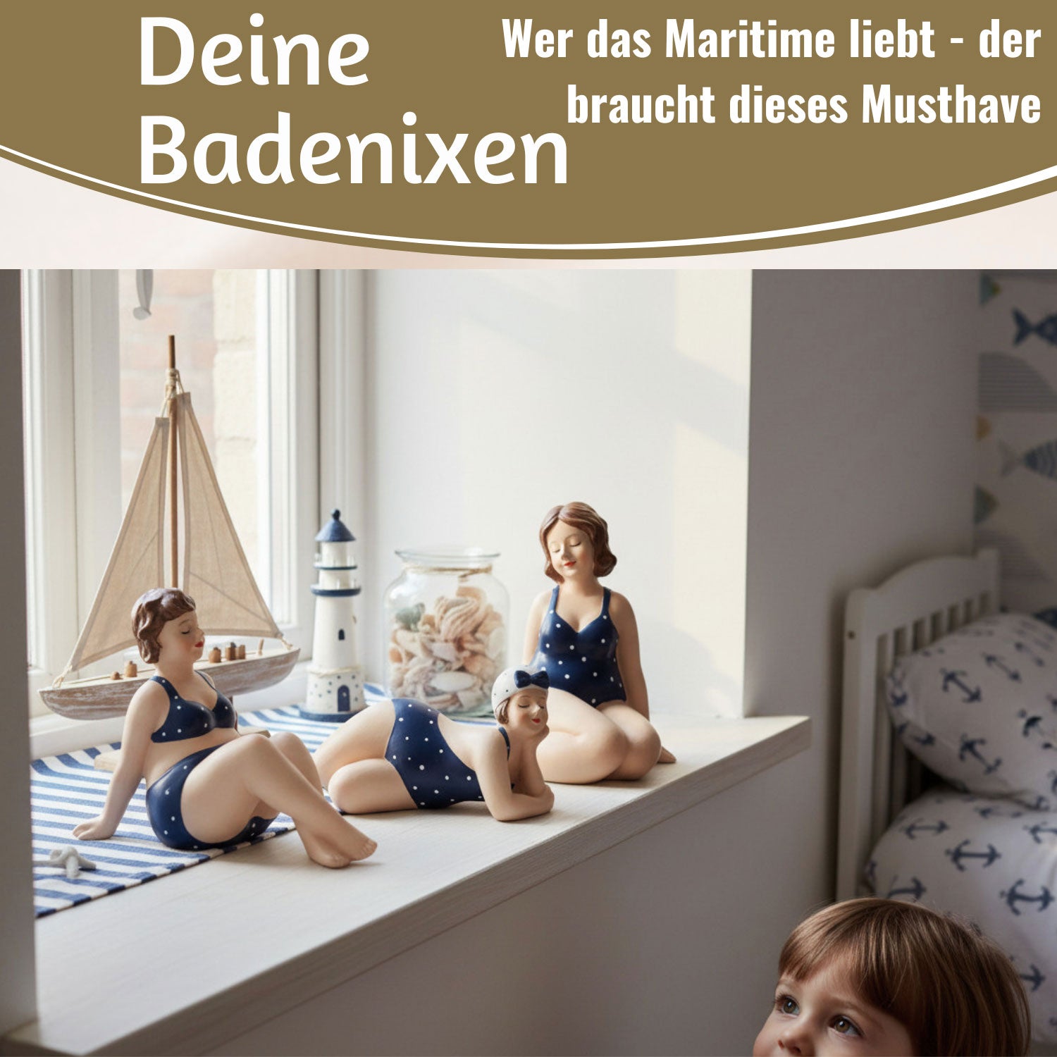LS-LebenStil Molly Badenixe Deko Figuren 3er Set XL