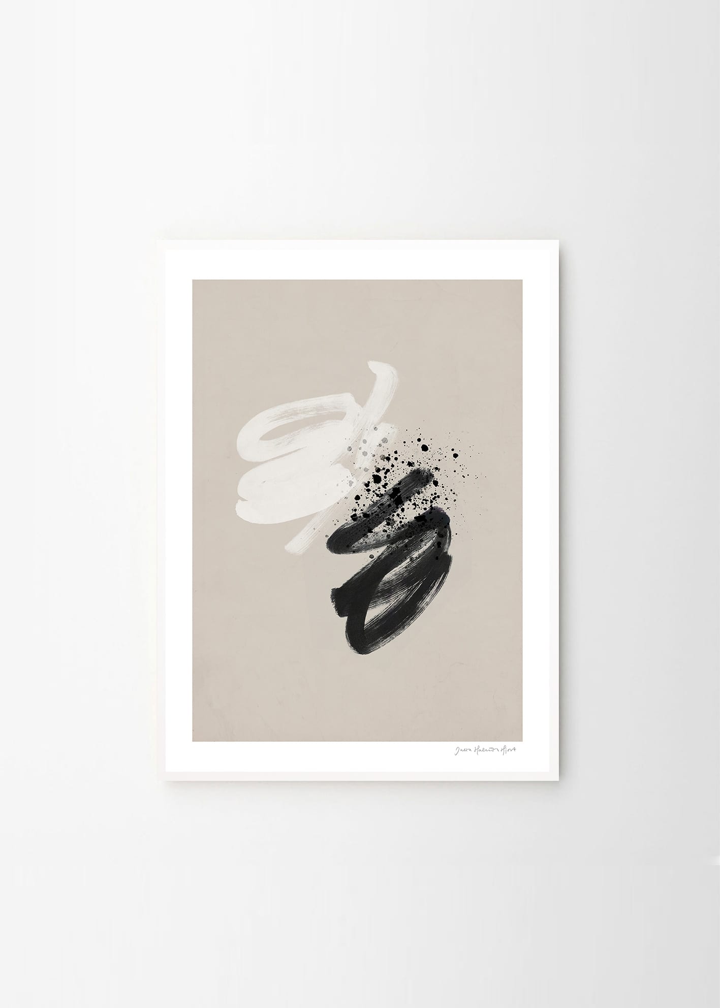 The Poster Club Art Prints Moshi Moshi Poster 30x40 cm beige