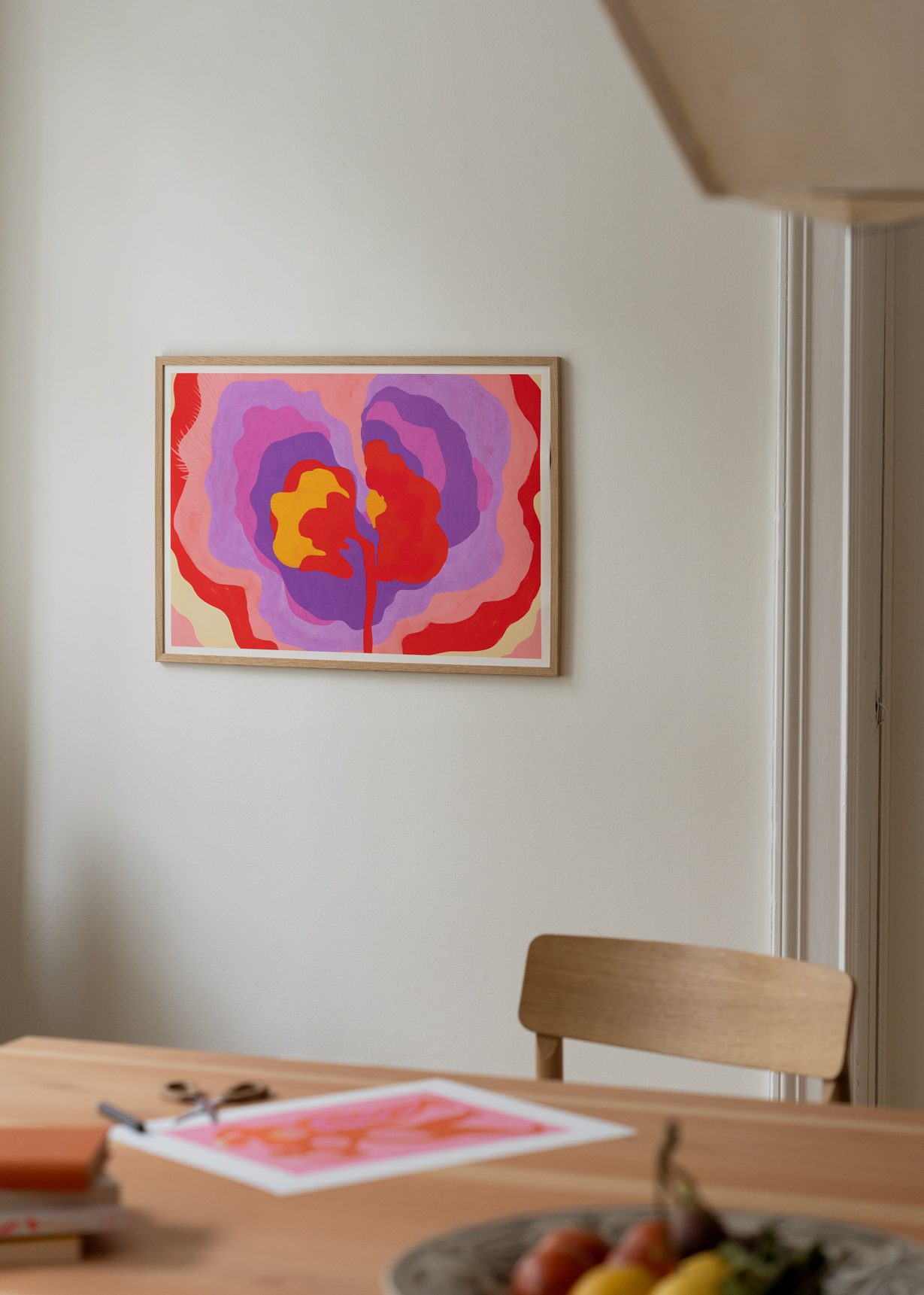 The Poster Club Art Prints Aurora Poster 30x40 cm rosa