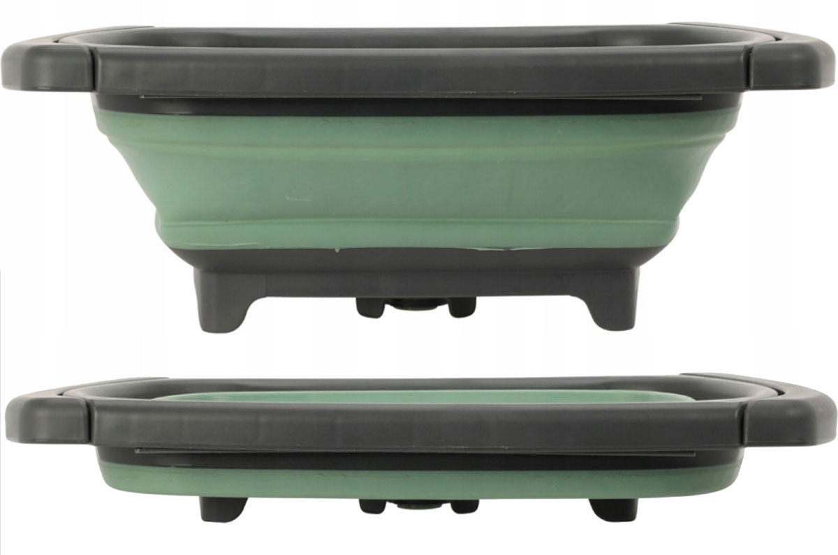 LS-LebenStil Waschschüssel Faltbar 8L 39x26cm Grün