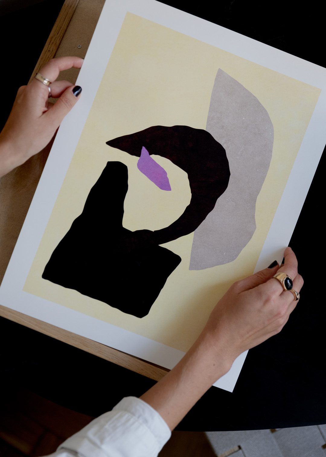 The Poster Club Art Prints Blind Eye no. 03 Poster 30x40 cm beige