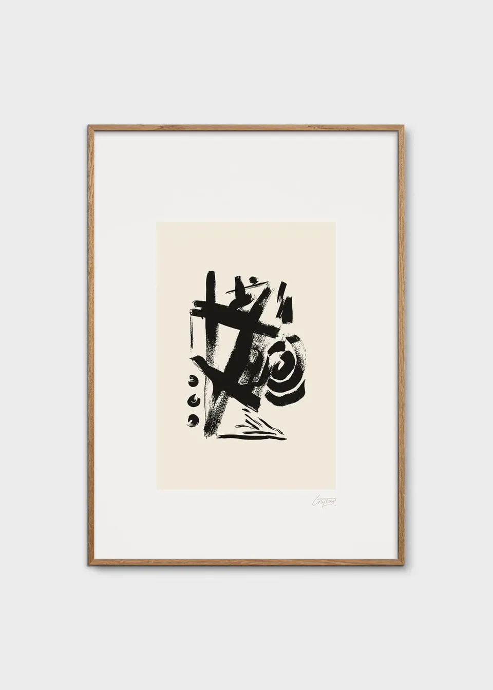 The Poster Club Pasos Kunstdruck 50x70 cm beige