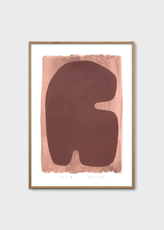 The Poster Club Earth Pigments Poster 30x40 cm braun