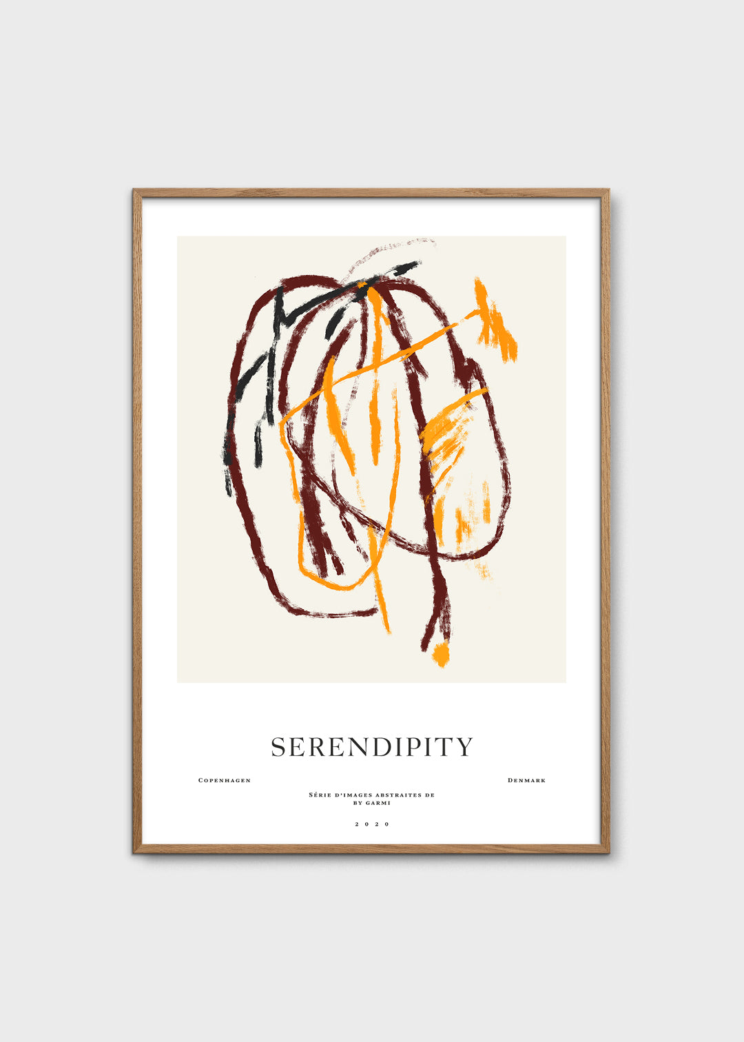 The Poster Club Art Prints Serendipity Poster 50x70 cm beige