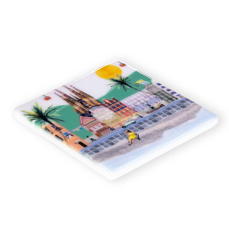 Storytiles Minis Barcelona Vibrante Mini Fliese Stadt