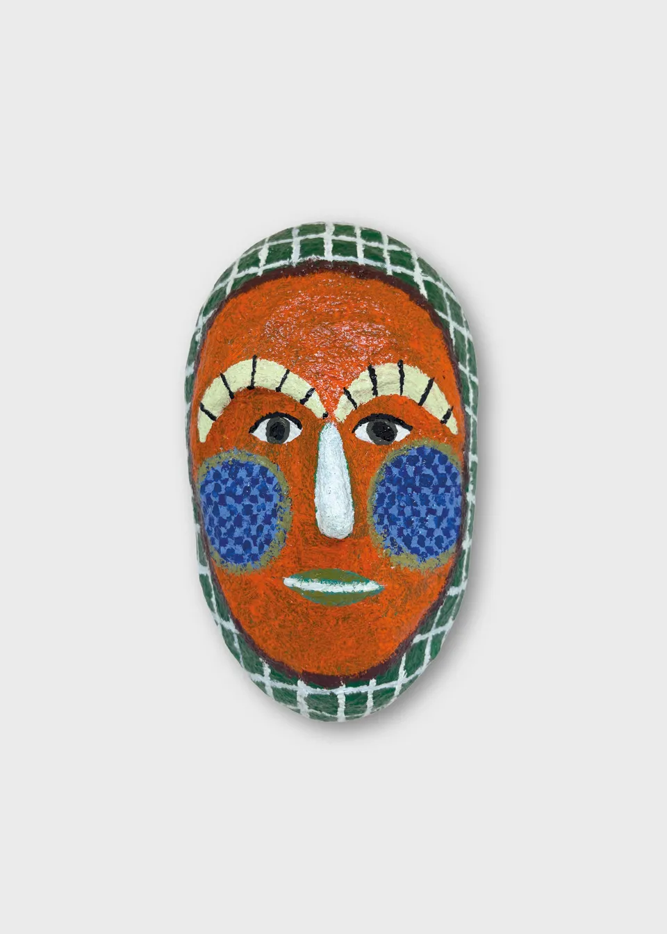 The Poster Club Mask No. 259 Wandobjekt 13x21 cm handbemalt
