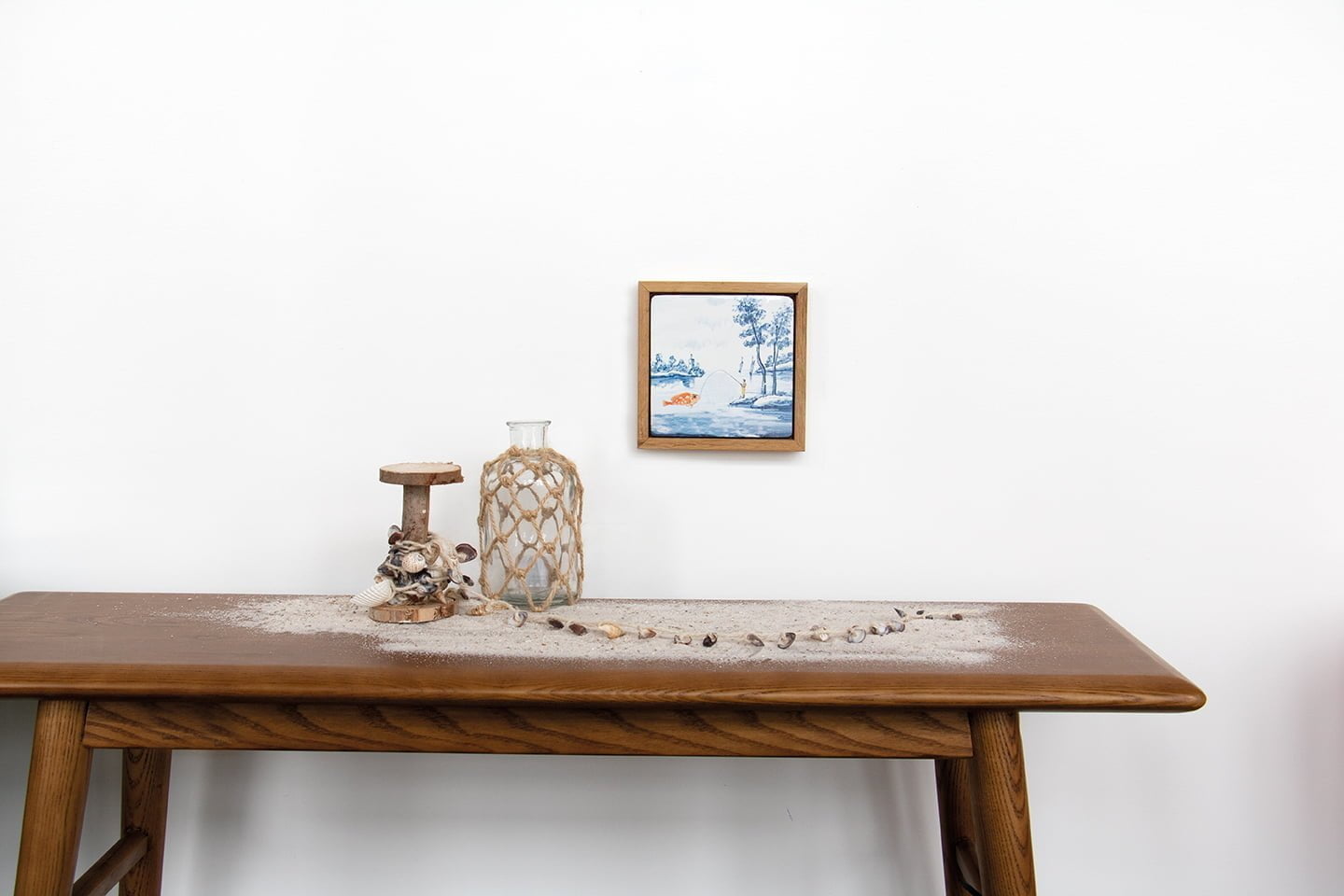 Storytiles Delft Blue Een grote vis vangen Wandfliese S