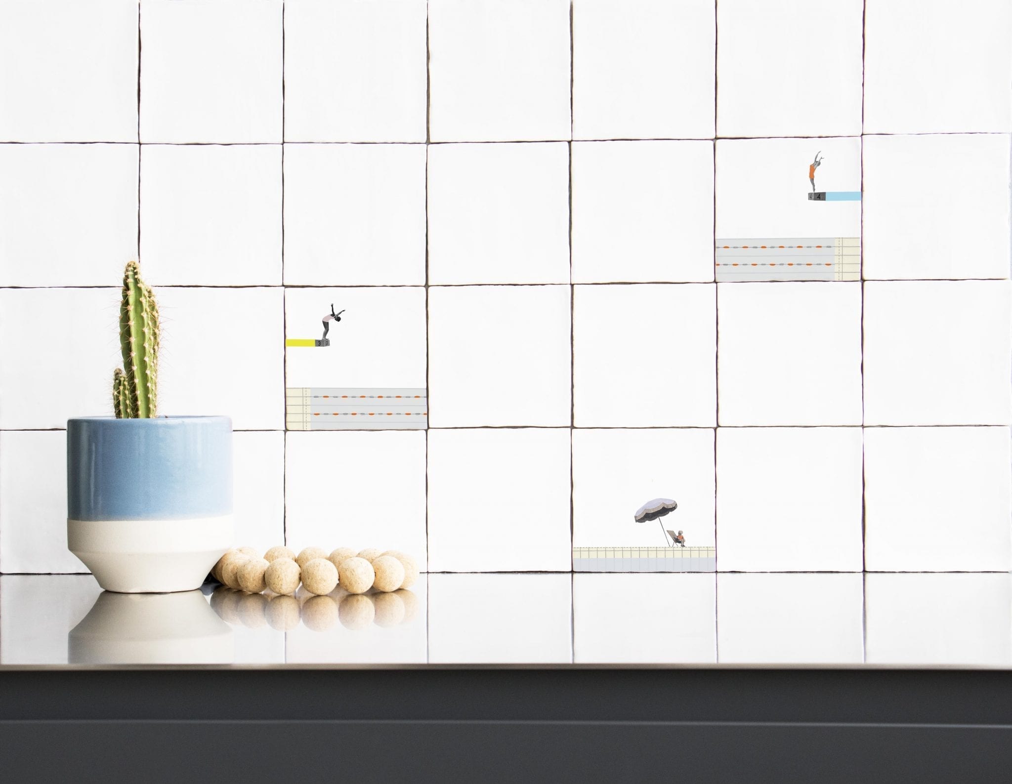 Storytiles Tile Tableaus Het Schouwspel Wandfliese S Wassersprung