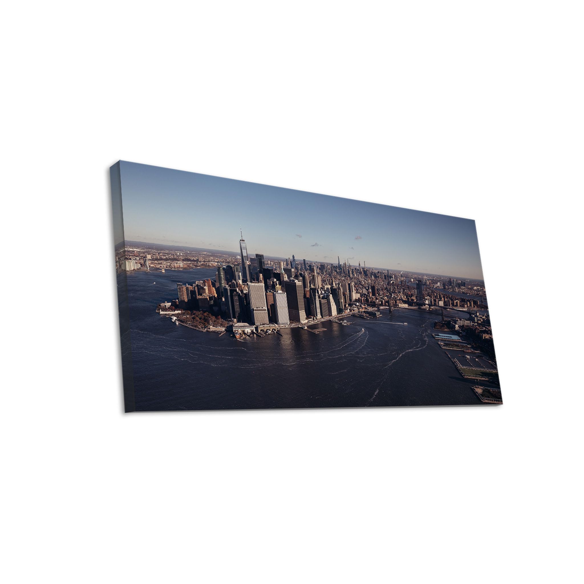 Hustling Sharks Wandbilder Skyline New York Wandbild 40x30 cm City
