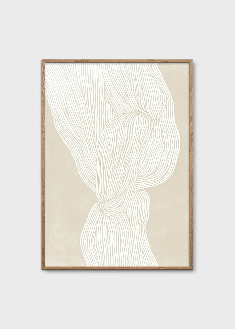 The Poster Club The Line no. 07 Poster 30x40 cm beige