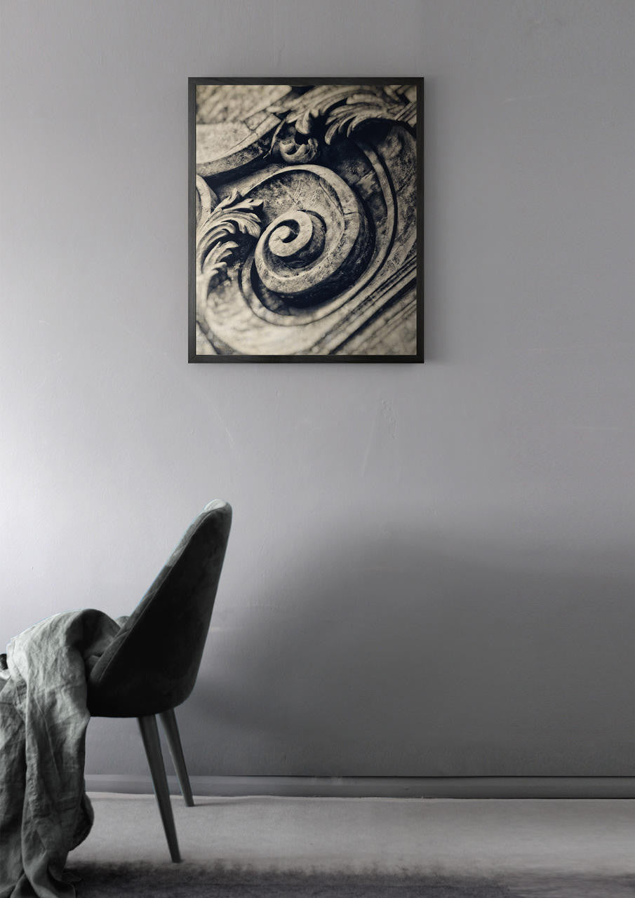 Mineheart Epitome 1 Leinwandbild 30x41cm ohne Rahmen grau