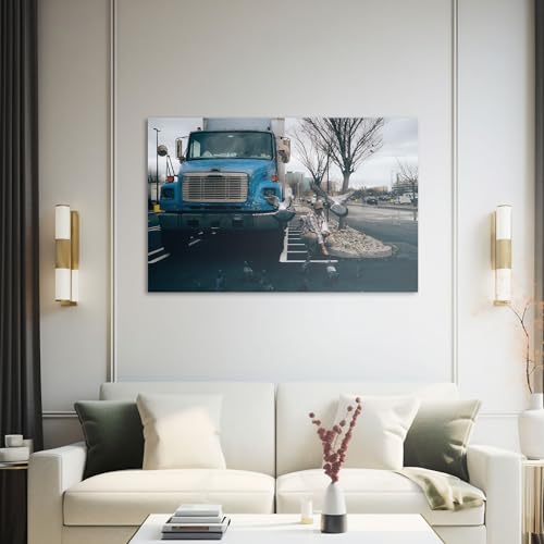 Hustling Sharks Wandbilder Kurze Ruhepause Leinwand 40x30 cm Urban