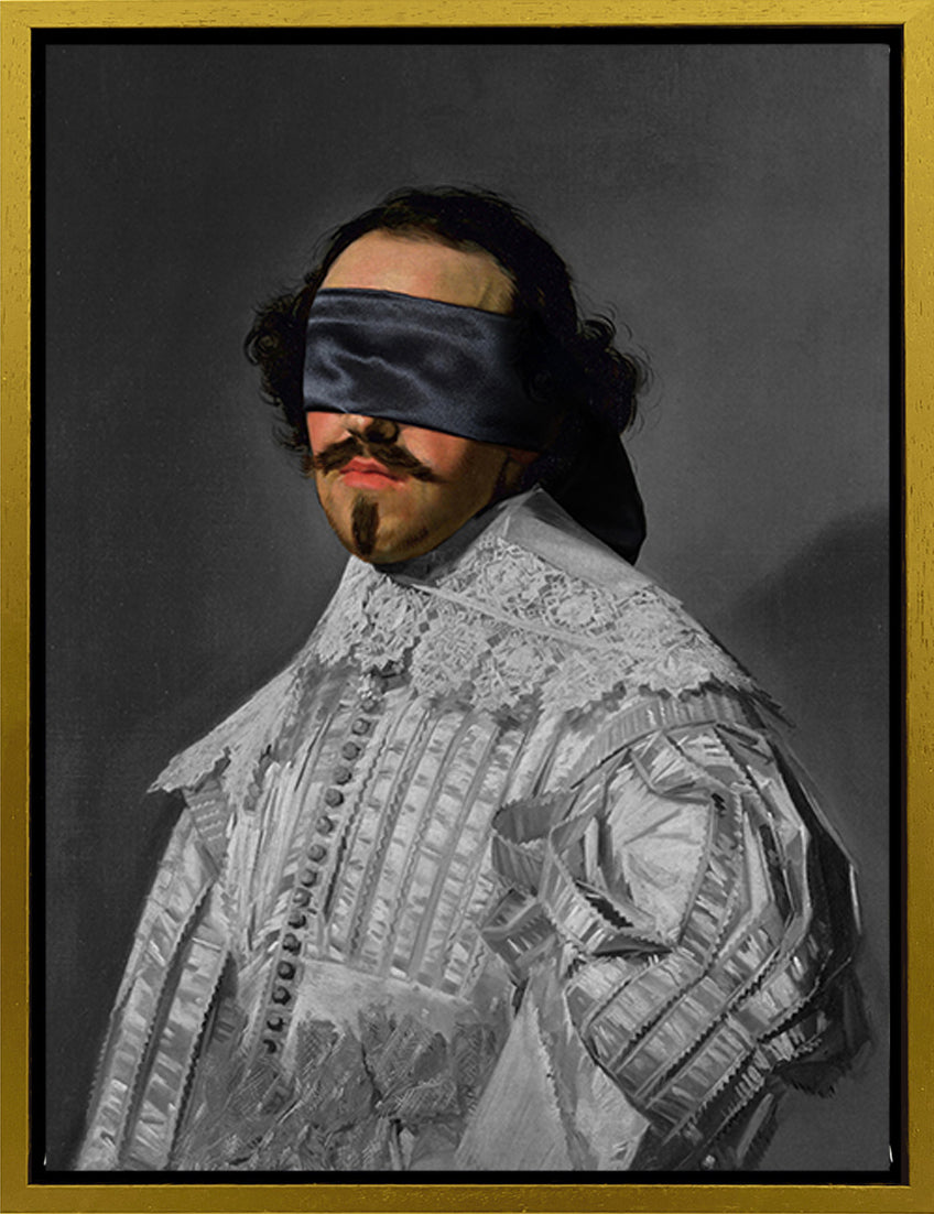 Mineheart Wall Art Blindfold 5 Leinwandbild 30x41cm Portrait