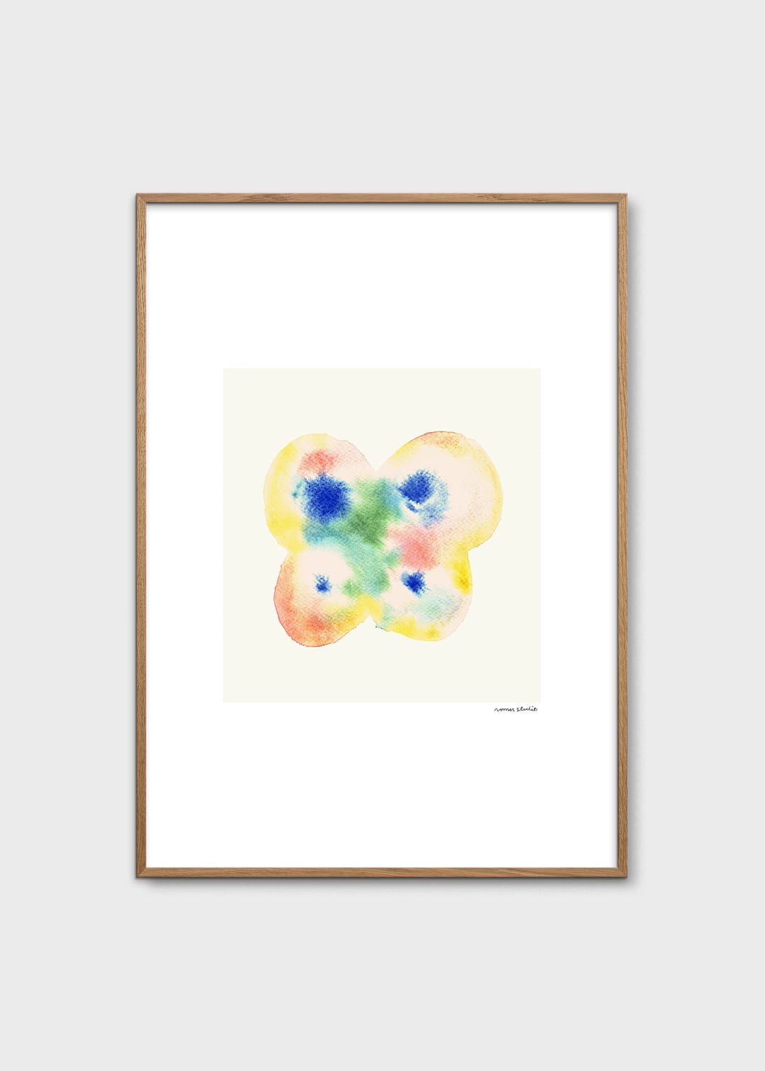 The Poster Club Art Prints Papillon No. 2 Poster 30x40 cm