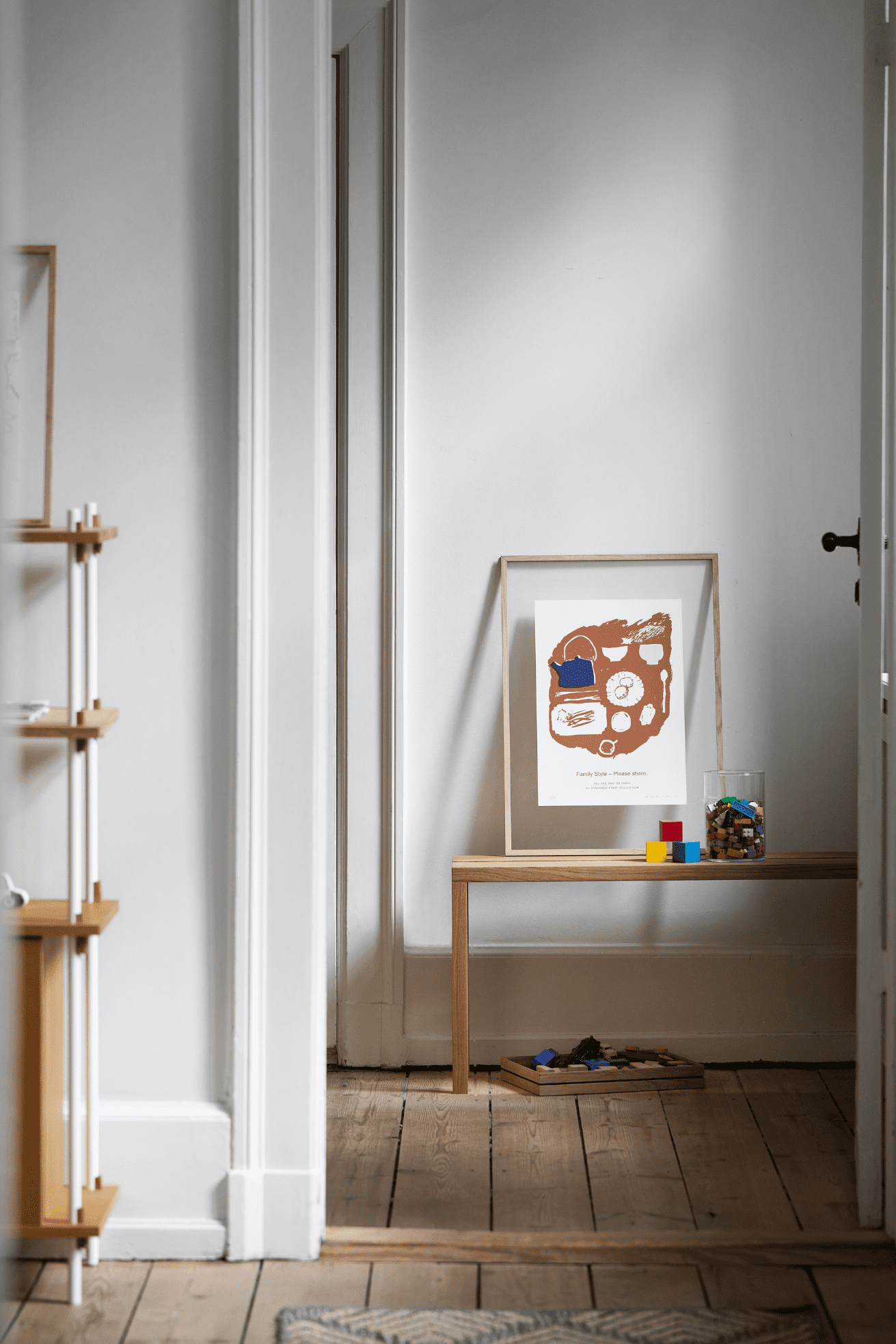 The Poster Club Moebe Frame Oak Bilderrahmen A4 Eiche