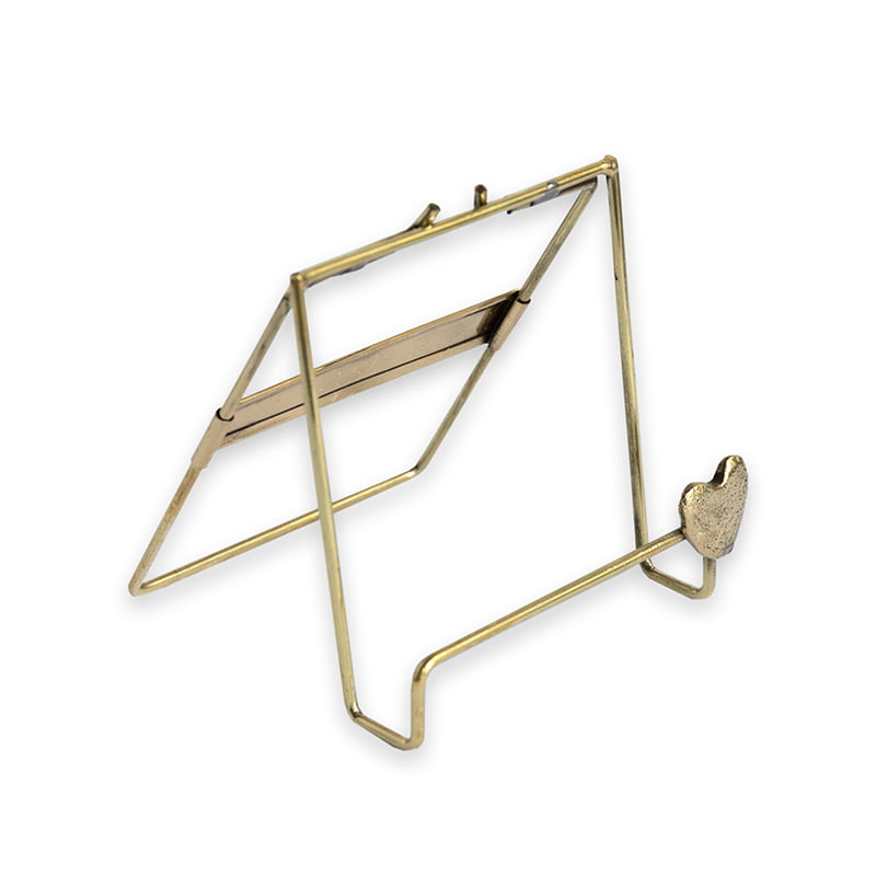 Storytiles Tile Holders Golden Stand Heart Ständer Gold Herz