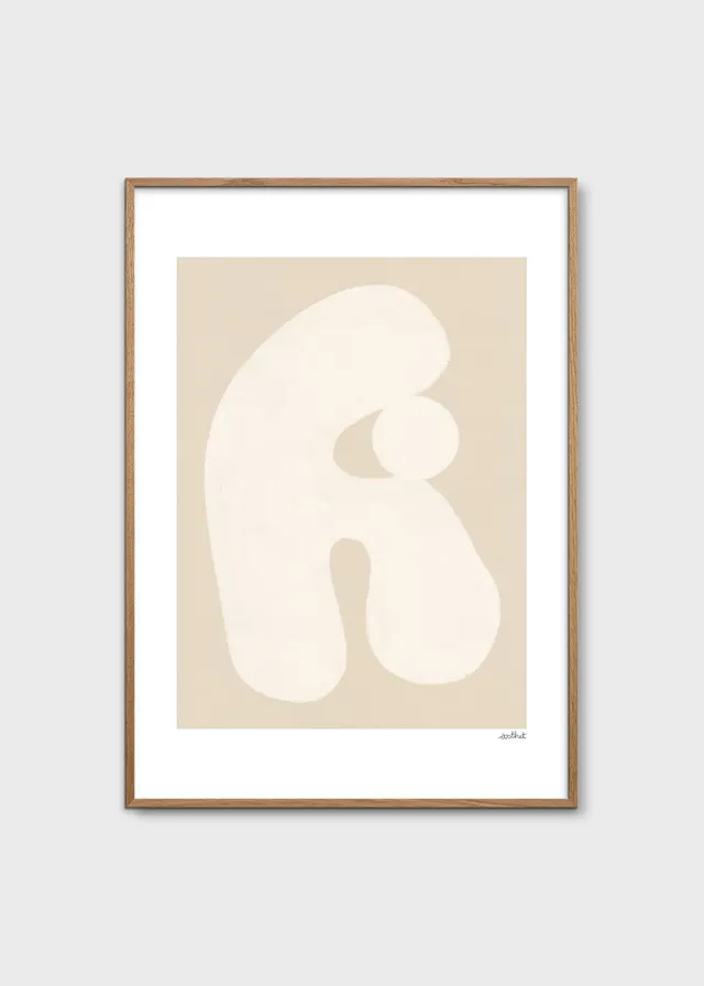 The Poster Club Art Prints Skulptur 03 Poster 30x40 cm beige