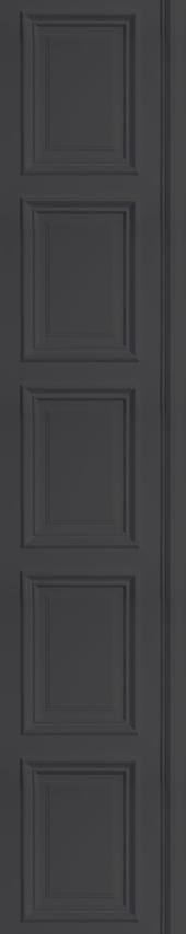 Mineheart Anthracite Panelling Tapete Rolle Paneel schwarz