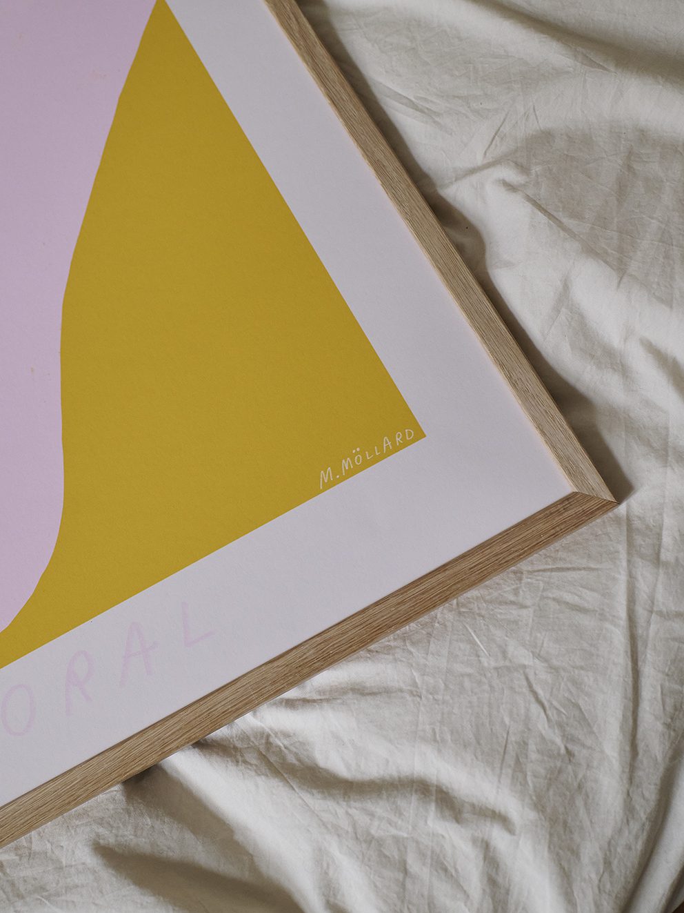 The Poster Club Pink Coral Poster 30x40 cm rosa