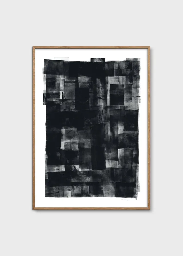 The Poster Club Art Prints Deconstructed No. 48 Poster 30x40 cm schwarz