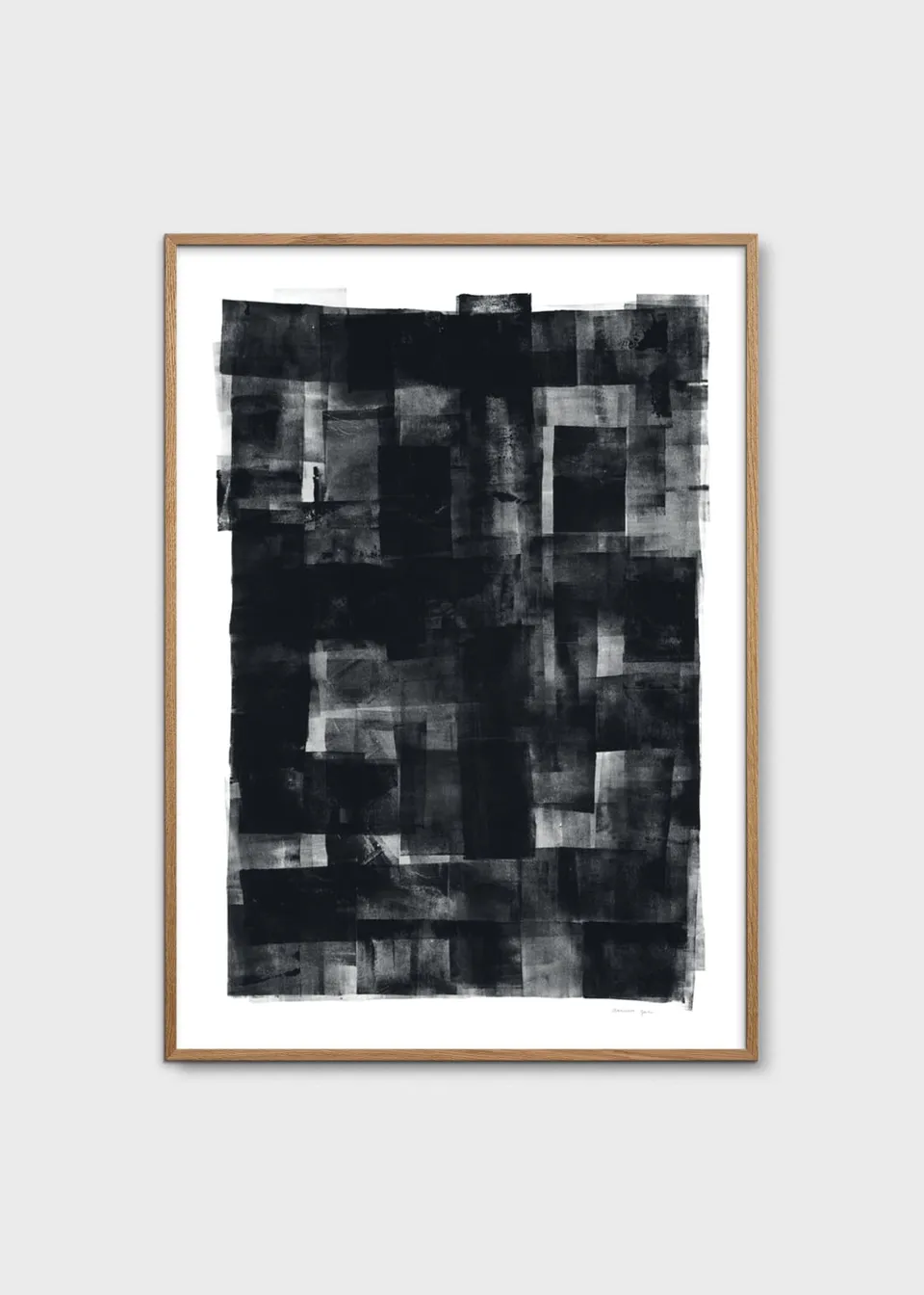 The Poster Club Art Prints Deconstructed No. 48 Poster 30x40 cm schwarz