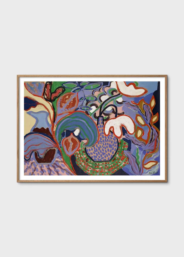 The Poster Club Art Prints Felicity Poster 30x40 cm blau-lila